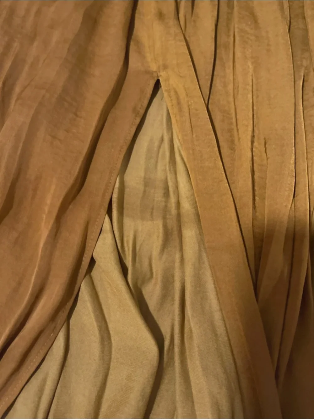Maxi skirt with slits